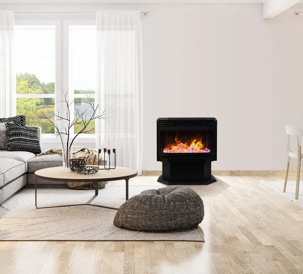 Amantii 26 Inch Free-Standing Electric Fireplace - Image 3