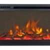 Amantii 26 Inch Traditional Extra Slim Built-In Smart Electric Fireplace