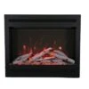 Amantii 31 Inch Zero Clearance Built-In Traditional Electric Fireplace