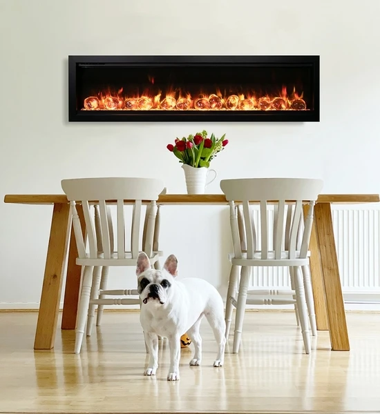 Amantii 50 Inch Symmetry Bespoke Smart Electric Fireplace - Image 2