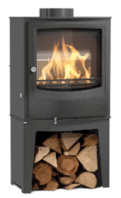 Arada Stoves Grey Log Storage For Farringdon 12 Eco Wood Burning Stoves