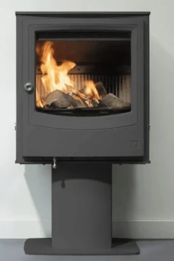 Arada Stoves Grey Pedestal Stand For Farringdon 16 Catalyst Eco Wood Burning Stoves