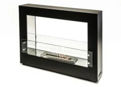 Bio Flame 36 Inch Rogue 2.0 See-Through Ethanol Fuel Fireplace