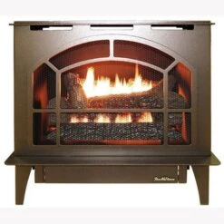 Buck Stove 26 1/2 Inch Townsend II Steel Vent Free Gas Heating Stove (Small)