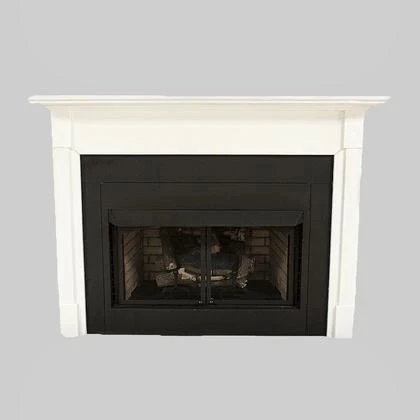 Buck Stove Corner Fireplace Mantel For Model 1127 Stoves - Image 2