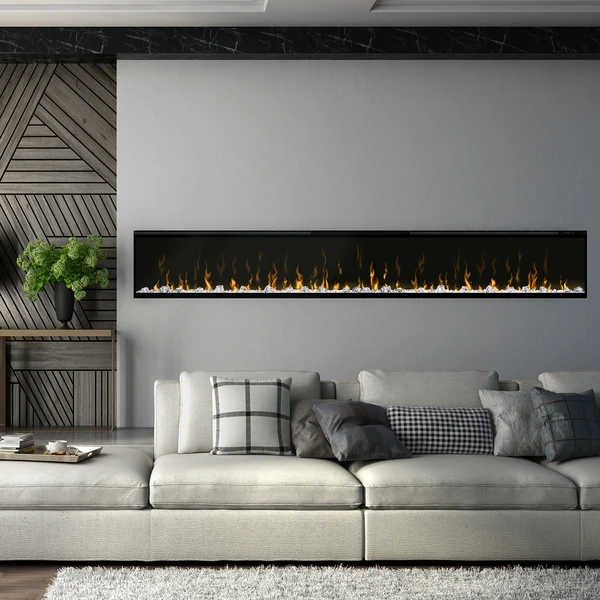 Dimplex 100 Inch IgniteXL Linear Electric Wall Mounted Fireplace - Image 2