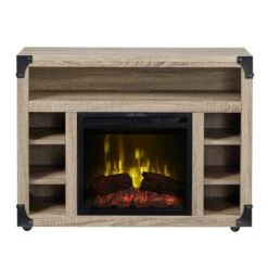 Dimplex Chelsea TV Stand With Electric Fireplace Package