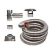 Drolet 6' Diameter Vortex Stainless Flex Liner Kit For Wood Stoves