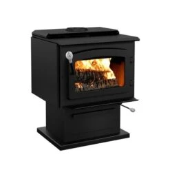 Drolet Escape 1800 Wood Burning Stove With Pedestal