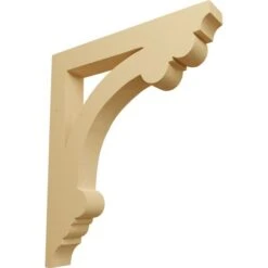 Ekena Millwork 1 1/2 Inch Large Ellis Wood Corbel