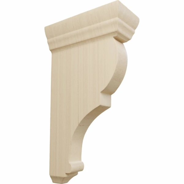 Ekena Millwork 2 1/2 Inch Medium Rojas Wood Corbel - Image 5