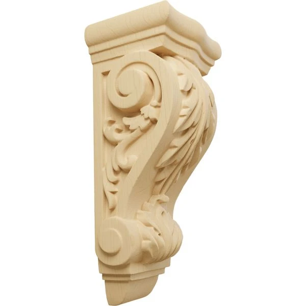 Ekena Millwork 3 1/2 Inch Small Farmingdale Acanthus Corbel