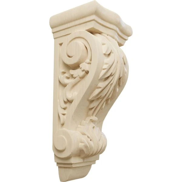 Ekena Millwork 3 1/2 Inch Small Farmingdale Acanthus Corbel - Image 4