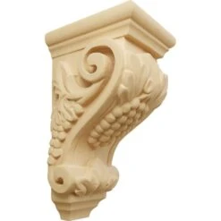 Ekena Millwork 3 1/2 Inch Small Grape Corbel