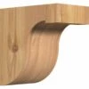 Ekena Millwork 3 1/2 Inch Smooth Del Monte Corbel