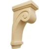 Ekena Millwork 3 1/4 Inch Scroll Corbel