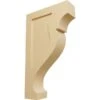 Ekena Millwork 3 1/8 Inch Extra Large Rockport Wood Corbel