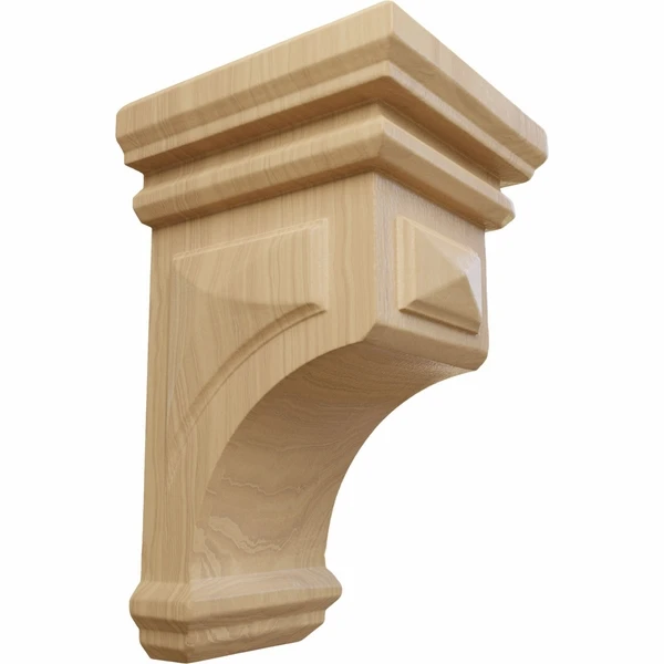 Ekena Millwork 3 Inch Large Rojas Wood Corbel - Image 2