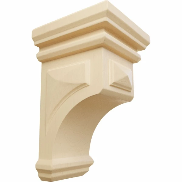 Ekena Millwork 3 Inch Large Rojas Wood Corbel - Image 3