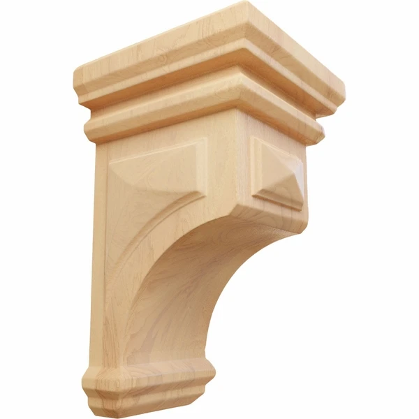 Ekena Millwork 3 Inch Large Rojas Wood Corbel - Image 5