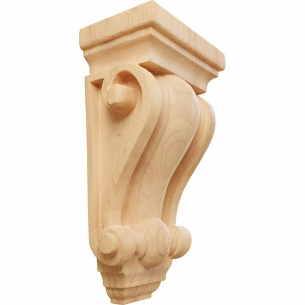 Ekena Millwork 4 Inch Cole Pilaster Wood Corbel - Image 4