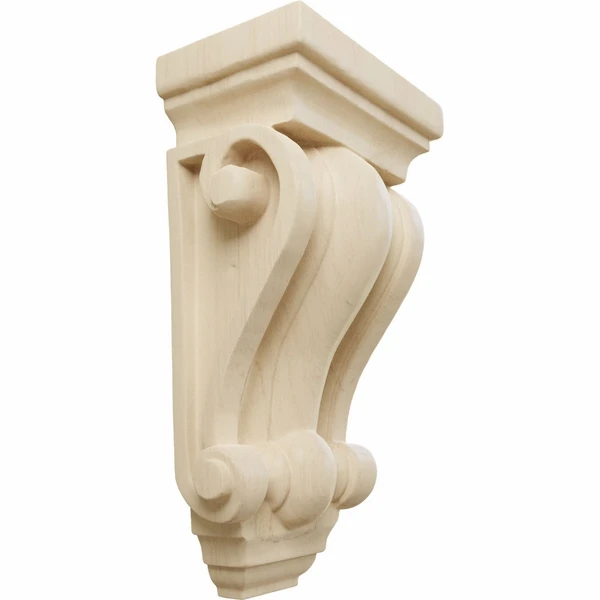Ekena Millwork 4 Inch Cole Pilaster Wood Corbel - Image 5