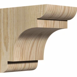 Ekena Millwork 4 Inch New Brighton Rough Sawn Corbels
