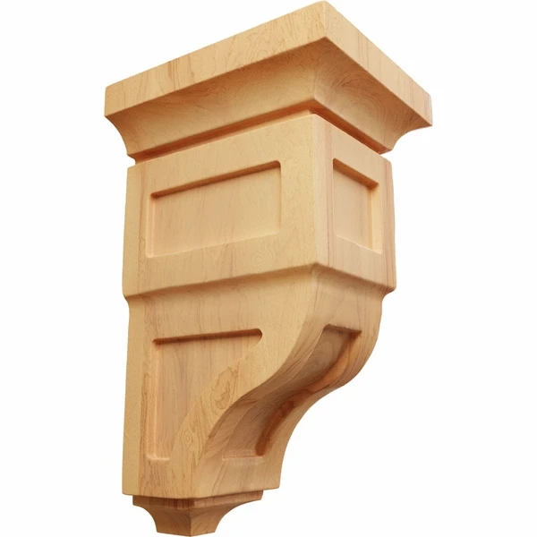 Ekena Millwork 4 Inch Small Reyes Wood Corbel - Image 4