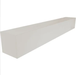 Ekena Millwork 48 Inch Ready To Paint Smooth Faux Wood Fireplace Mantel Shelf