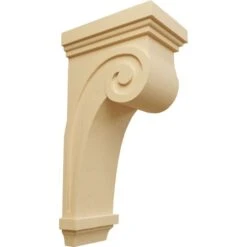 Ekena Millwork 5 1/2 Inch Scroll Corbel