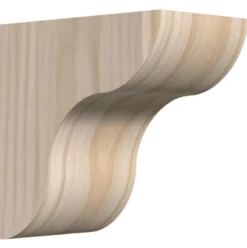 Ekena Millwork 5 1/2 Inch Smooth Carmel Corbels
