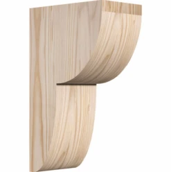 Ekena Millwork 5 1/2 Inch Smooth Crestline Corbel