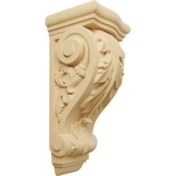 Ekena Millwork 5 1/4 Inch Medium Farmingdale Acanthus Corbel