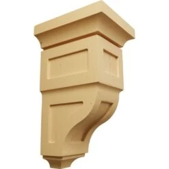 Ekena Millwork 5 Inch Medium Reyes Wood Corbel