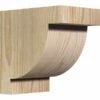 Ekena Millwork 6 Inch Alpine Rough Sawn Corbel