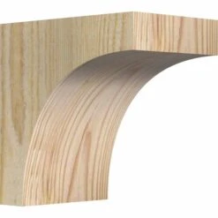Ekena Millwork 6 Inch Huntington Rough Sawn Corbels