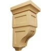 Ekena Millwork 6 Inch Large Woodruff Wood Corbel