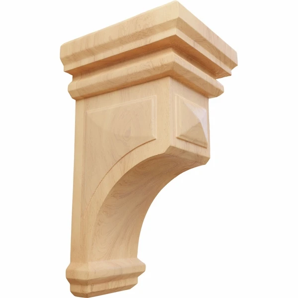 Ekena Millwork 6 Inch Large Woodruff Wood Corbel - Image 4