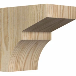 Ekena Millwork 6 Inch Monterey Rough Sawn Corbels
