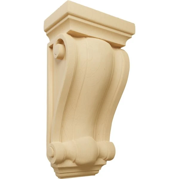 Ekena Millwork 7 1/2 Inch Cole Pilaster Wood Corbel