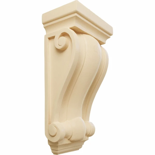 Ekena Millwork 7 1/2 Inch Cole Pilaster Wood Corbel - Image 3