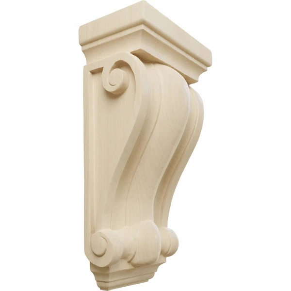 Ekena Millwork 7 1/2 Inch Cole Pilaster Wood Corbel - Image 5
