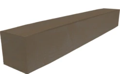 Ekena Millwork 72 Inch Faux Wood Fireplace Mantel Shelf