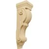 Ekena Millwork 8 Inch Large Jumbo Traditional Wood Corbel