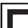 Empire 1.5' Black Beveled Decorative Fireplace Front For Boulevard Models
