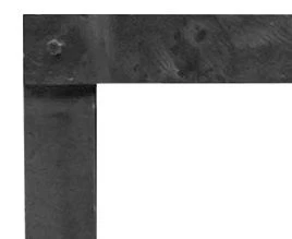 Empire 3' Forged Iron Decorative Fireplace Front For Boulevard DVLL72BP90 Fireplaces