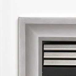 Empire 3 Piece Outer Frame For 42' Louvered Fireboxes And Fireplaces - DVF-3-BL