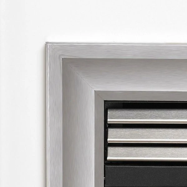 Empire 3 Piece Outer Frame For 42' Louvered Fireboxes And Fireplaces - DVF-3-BL