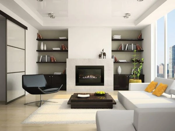 Empire 31 Inch Loft Vent Free Gas Fireplace Insert/Fireplace - Intermittent Pilot (Modern) - Image 2