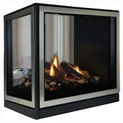 Empire 36' Premium Tahoe Clean-Face Peninsula Direct Vent Fireplace - Intermittent Pilot